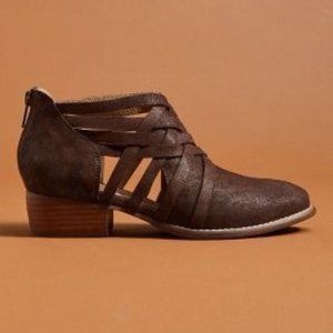 Anthropologie-Seychelles-So Blue Bootie-Copper
